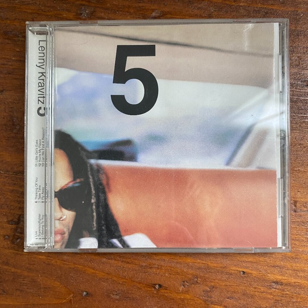Lenny Kravitz 5 music CD 15 songs rock psychedelia soul funk hip-hop media